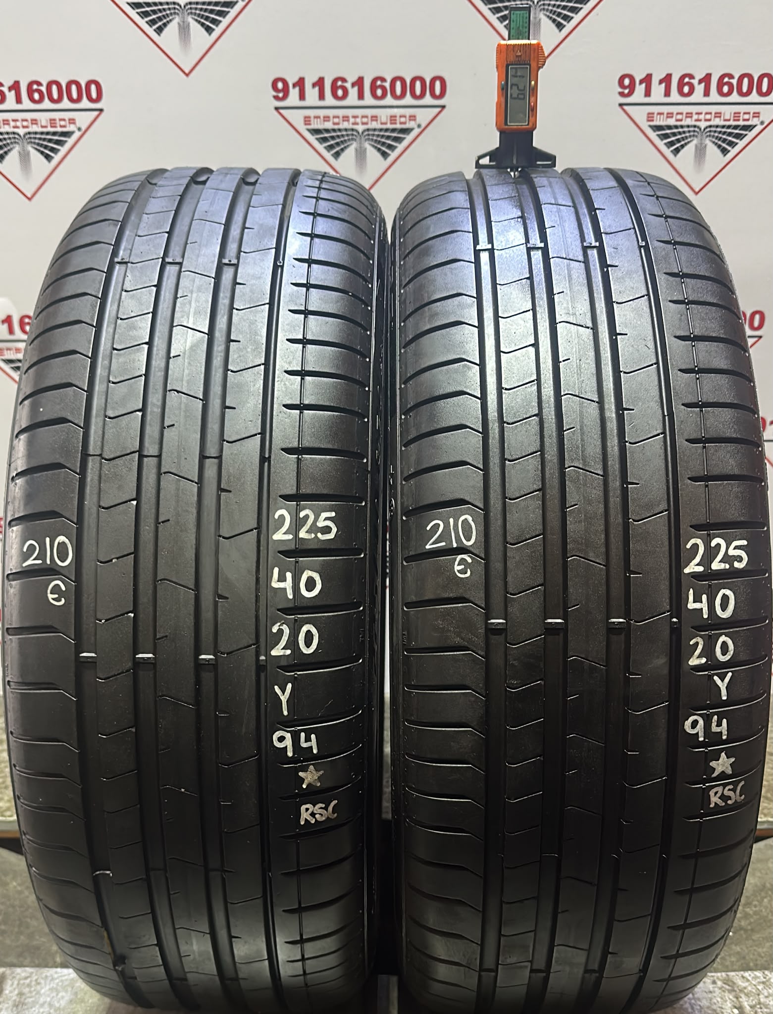 PIRELLI PZERO USADO RSC 225/40 R20 94 Y